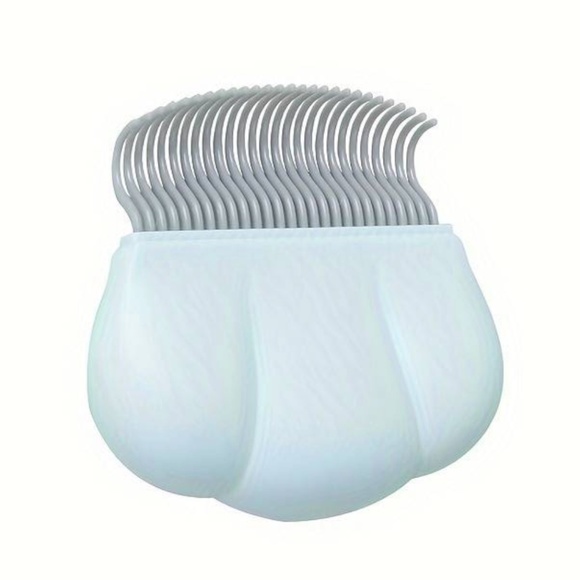 NWT PET DOG/CAT BLUE SHELL GROOMING  COMB - Picture 2 of 4